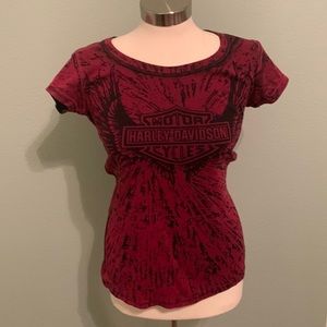 Women’s fitted Harley Davidson tee
